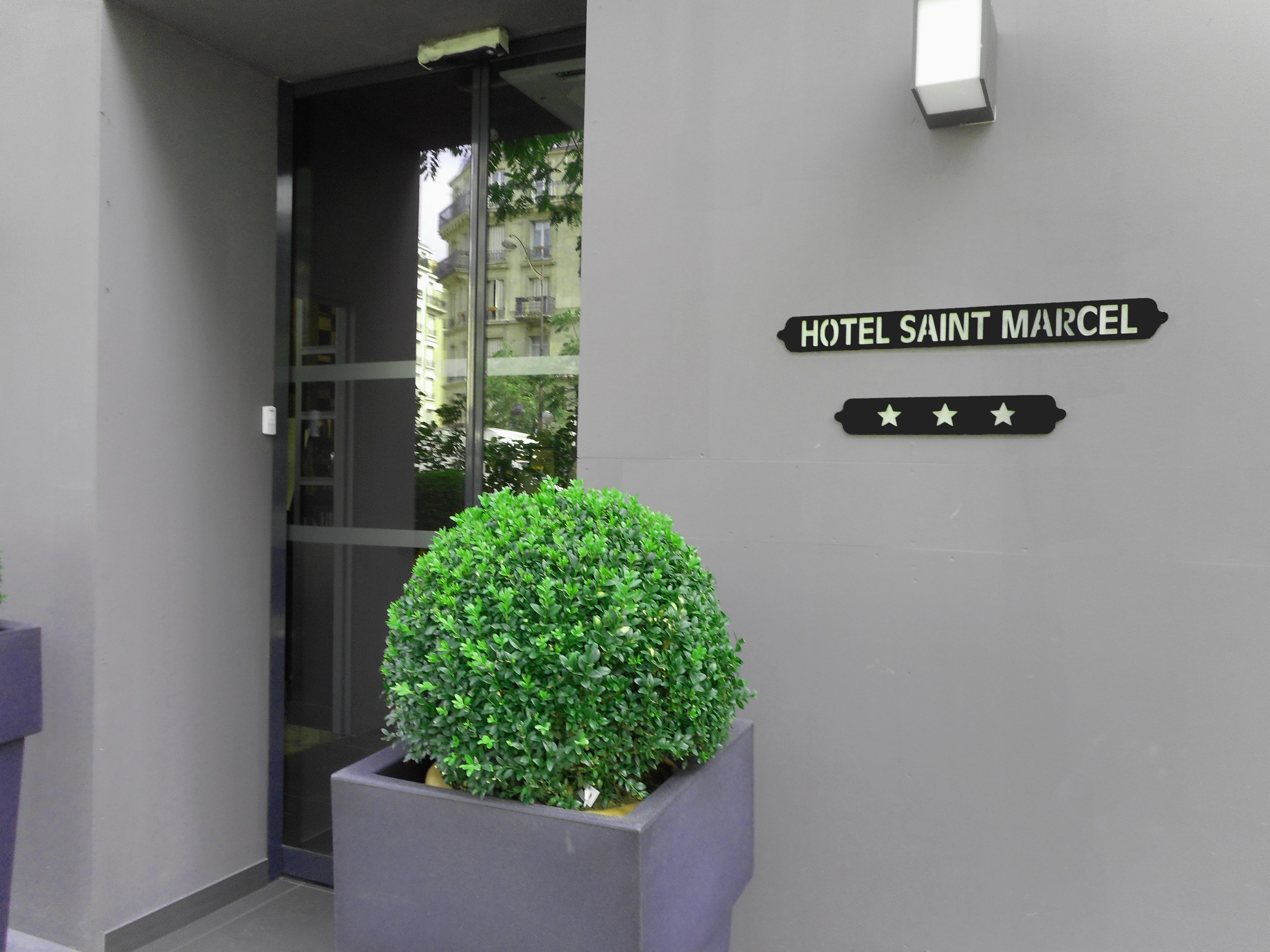 Hotel Saint Marcel Paris Eksteriør billede